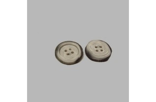 Bouton tacheté gris 22 mm