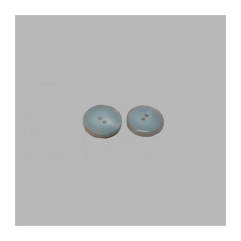 Button blue 15 mm