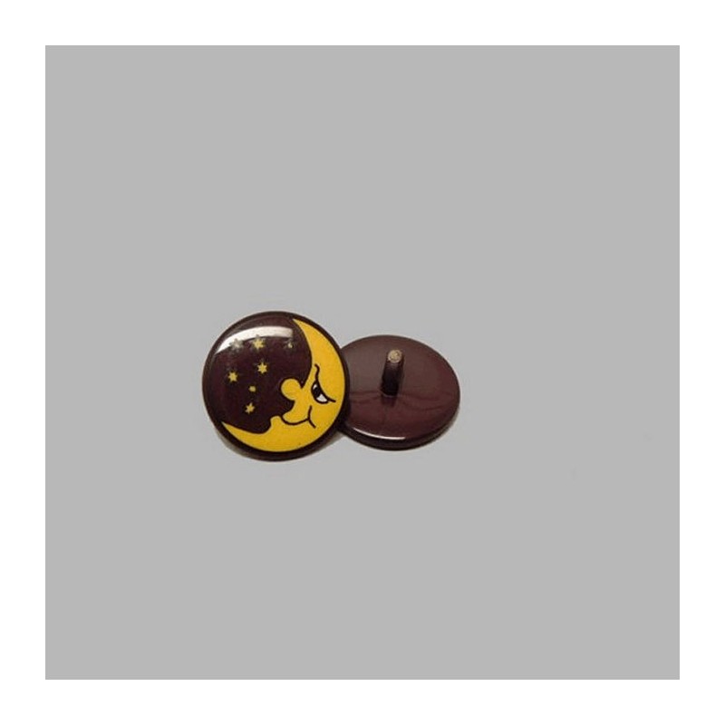 Demi lune bouton 17 mm
