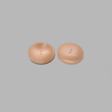 Knoop roos wit 20 mm