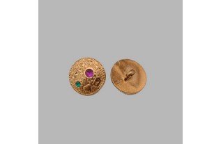 bouton pour vêtements couleur or 20 mm