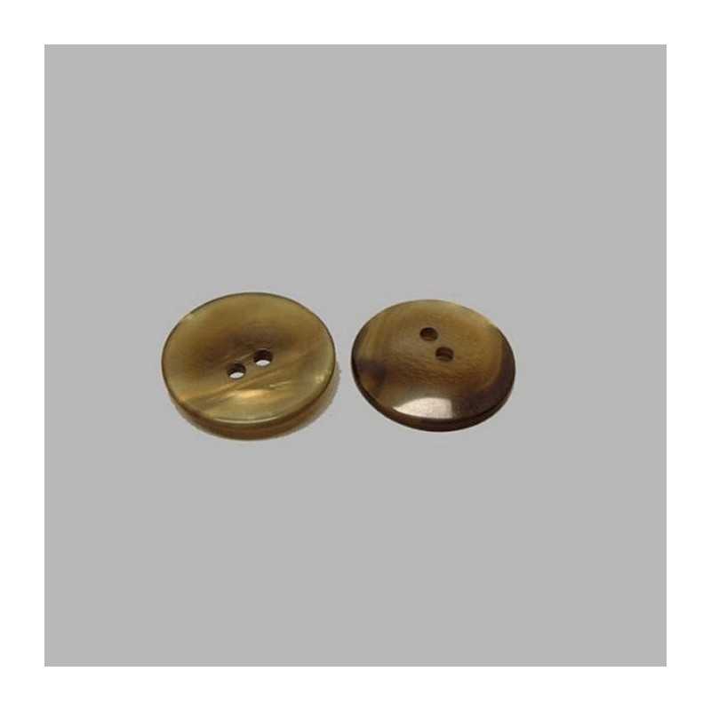 Bouton verre vert 22 mm
