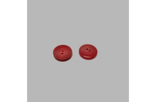 Button dark red 15 mm