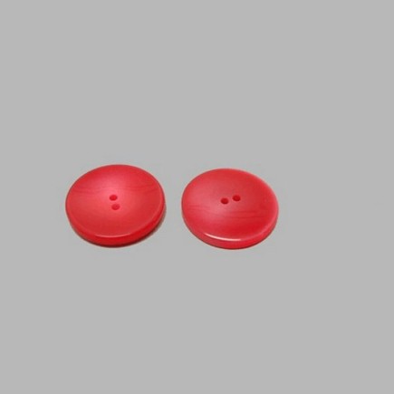 Bouton Indisch rouge 20 mm
