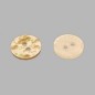 Bouton blanc-vert-gris 12 mm