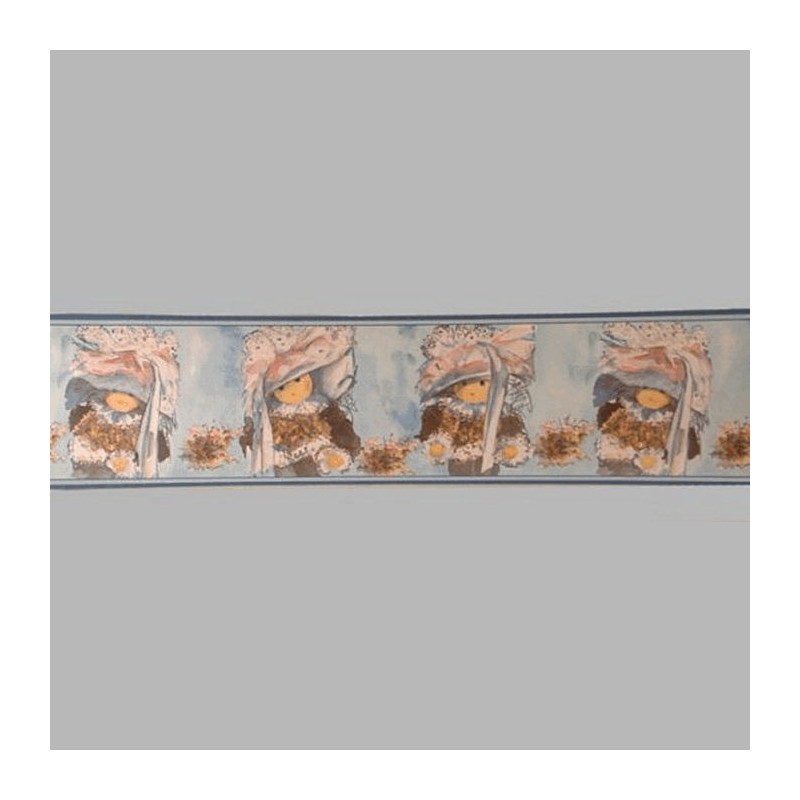 Wallpaper border dolls 18 cm x 5 meter