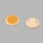 button for sewing onto fabrics color tint white 12 mm