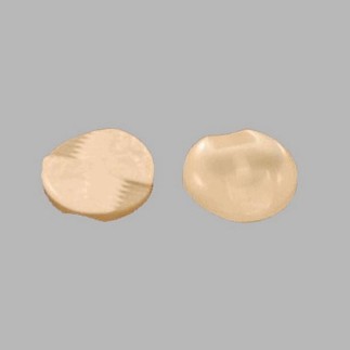 Button white-transparent 12 mm
