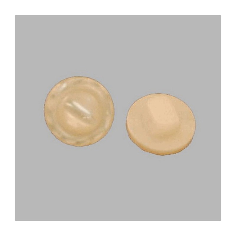 bouton pour la couture teinte de couleur blanc 12 mm