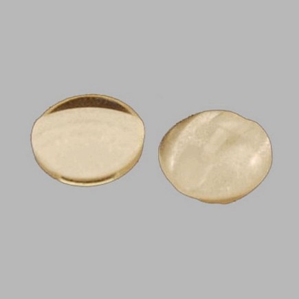 Bouton blanc-diamand 12 mm