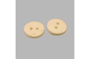 Bouton vagues blanc 12 mm