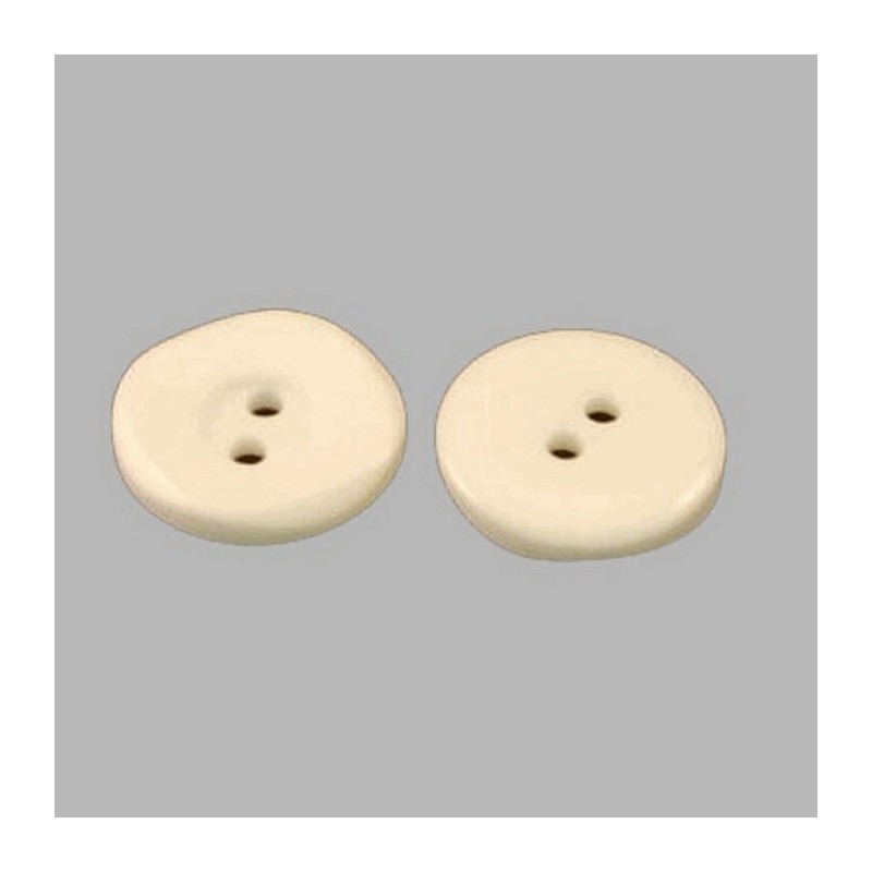 Knoop wit vierkant 15 mm Knoop wit vierkant 15 mm