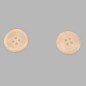 Button white with edge 20 mm