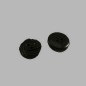 Bouton blue foncé-rouge 11 mm
