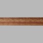 Bordure de papier peint teinté marron préhistorique 13 cm x 5 mètre