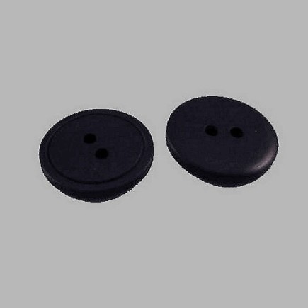 Knoop donker blauw 20 mm