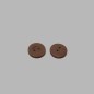 Button brown-mottled 15 mm Button brown-mottled 15 mm