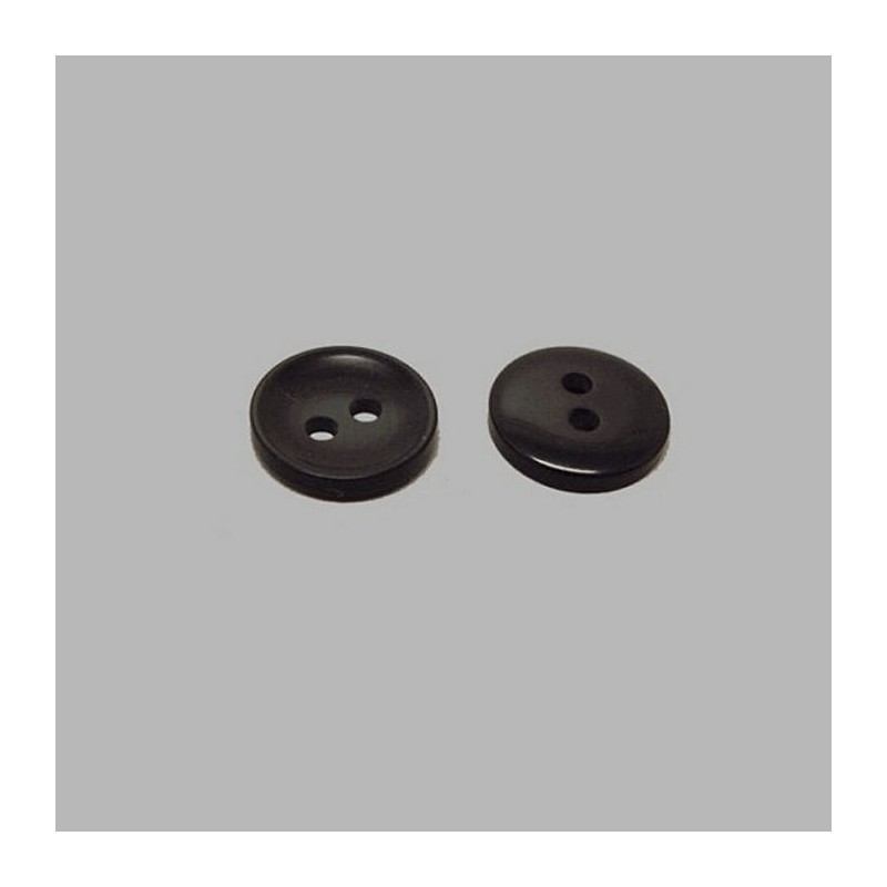 Bouton noir 12 mm