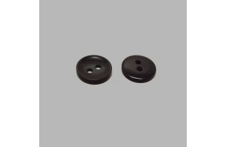 Button black 12 mm