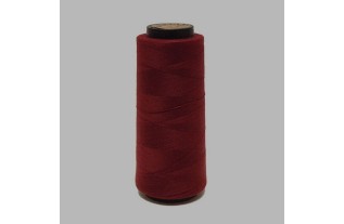 synthetic sewing thread on a bobbin bordeaux red 1800 meter