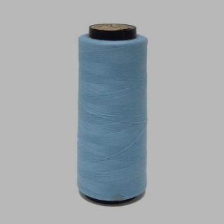 fil à coudre synthétiques sur bobine dauphin bleu 1800 m