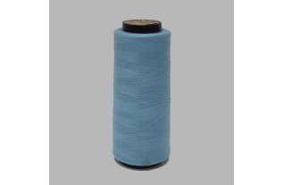 fil à coudre synthétiques sur bobine dauphin bleu 1800 m