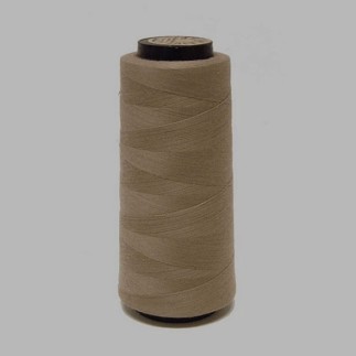 fil à coudre synthétiques bobine 1800 m couleur beige