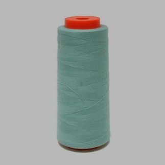 synthetic sewing thread on a bobbin turquoise 1800 meters