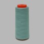 synthetic sewing thread on a bobbin turquoise 1800 meters