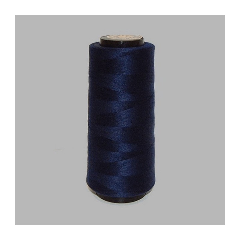 synthetisch naaigaren op bobine donker blauw 1800 meter