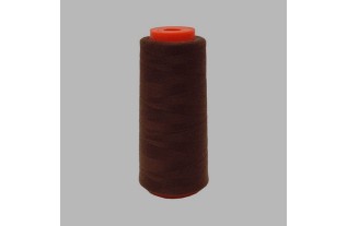 synthetic sewing thread on a bobbin brown 1800 meters