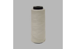 synthetic sewing thread on a bobbin white 1800 meter