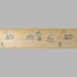 Wallpaper border cat and mouse yellow 18 cm x 5 meter