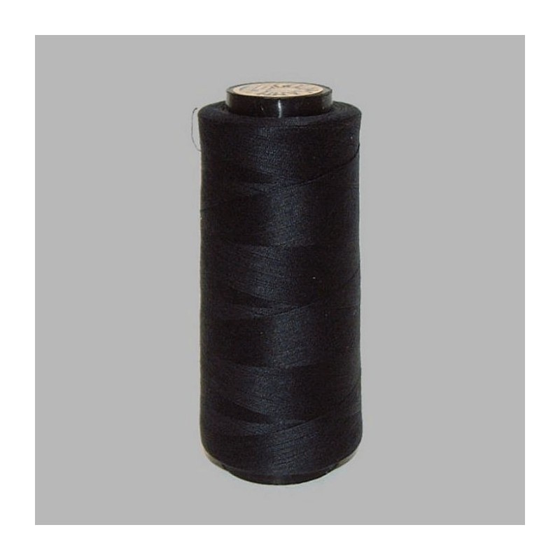 synthetisch naaigaren op bobine zwart 1800 meter