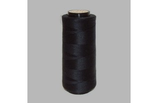 synthetic sewing thread on a bobbin black 1800 meters