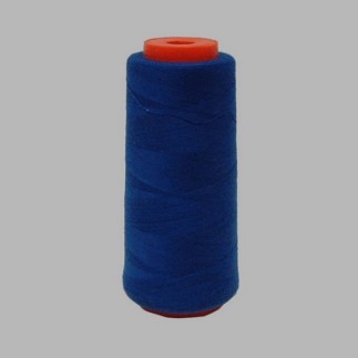 synthetic sewing thread on a bobbin blue 1800 meters