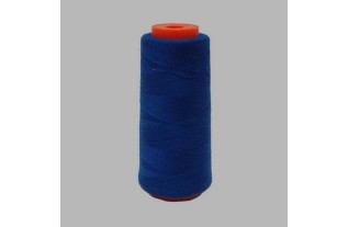 synthetisch naaigaren op bobine blauw 1800 meter