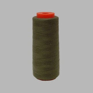 synthetic sewing thread on a bobbin olive green 1800 meters