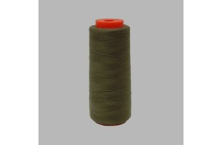synthetic sewing thread on a bobbin olive green 1800 meters