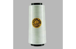 fil à coudre synthétiques bobine 1800 m couleur blanc clair