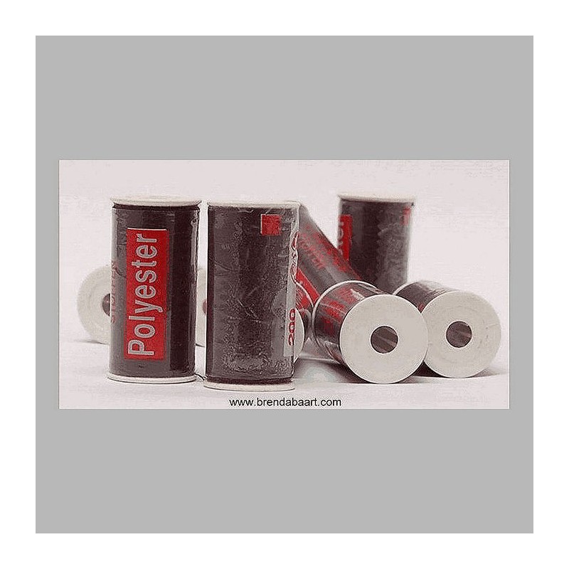 sewing thread R & S dark purple per 10 pieces