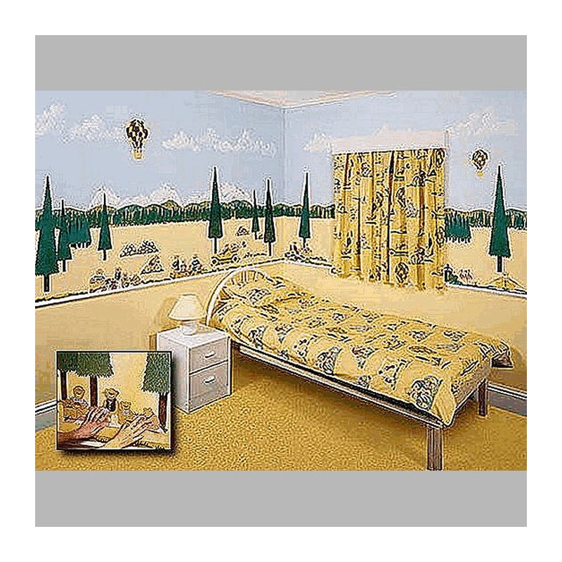 Decorations for kidsrooms of frieze frame design Teddy bears and picnic A