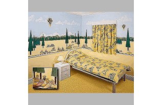 Decorations for kidsrooms of frieze frame design Teddy bears and picnic A