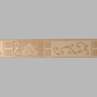 Bordure papier peint couleur beige ornements 13 cm x 5 mètre