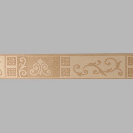 Bordure papier peint couleur beige ornements 13 cm x 5 mètre