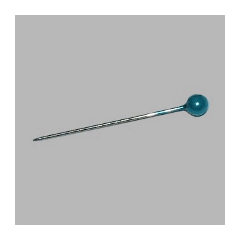 Kopspelden licht blauw L 31 mm 70 stuks