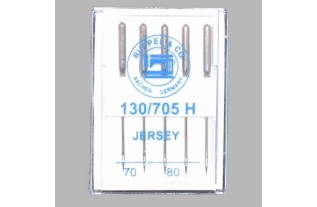 5 aiguilles de machine à coudre jersey