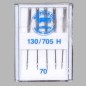 5 Sewing machine needles 70 flat side