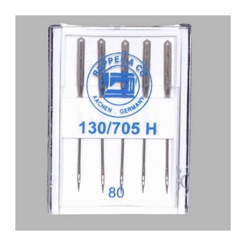 5 Naaimachine naalden 80 platte kant