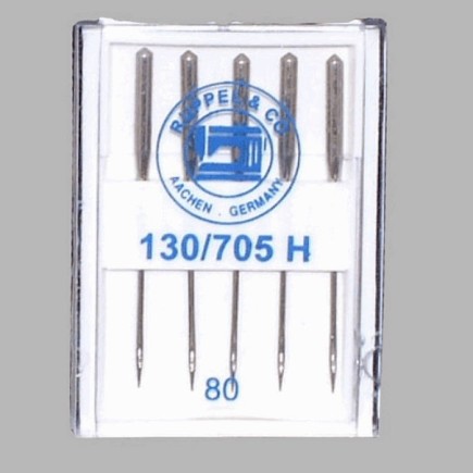 5 Naaimachine naalden 80 platte kant